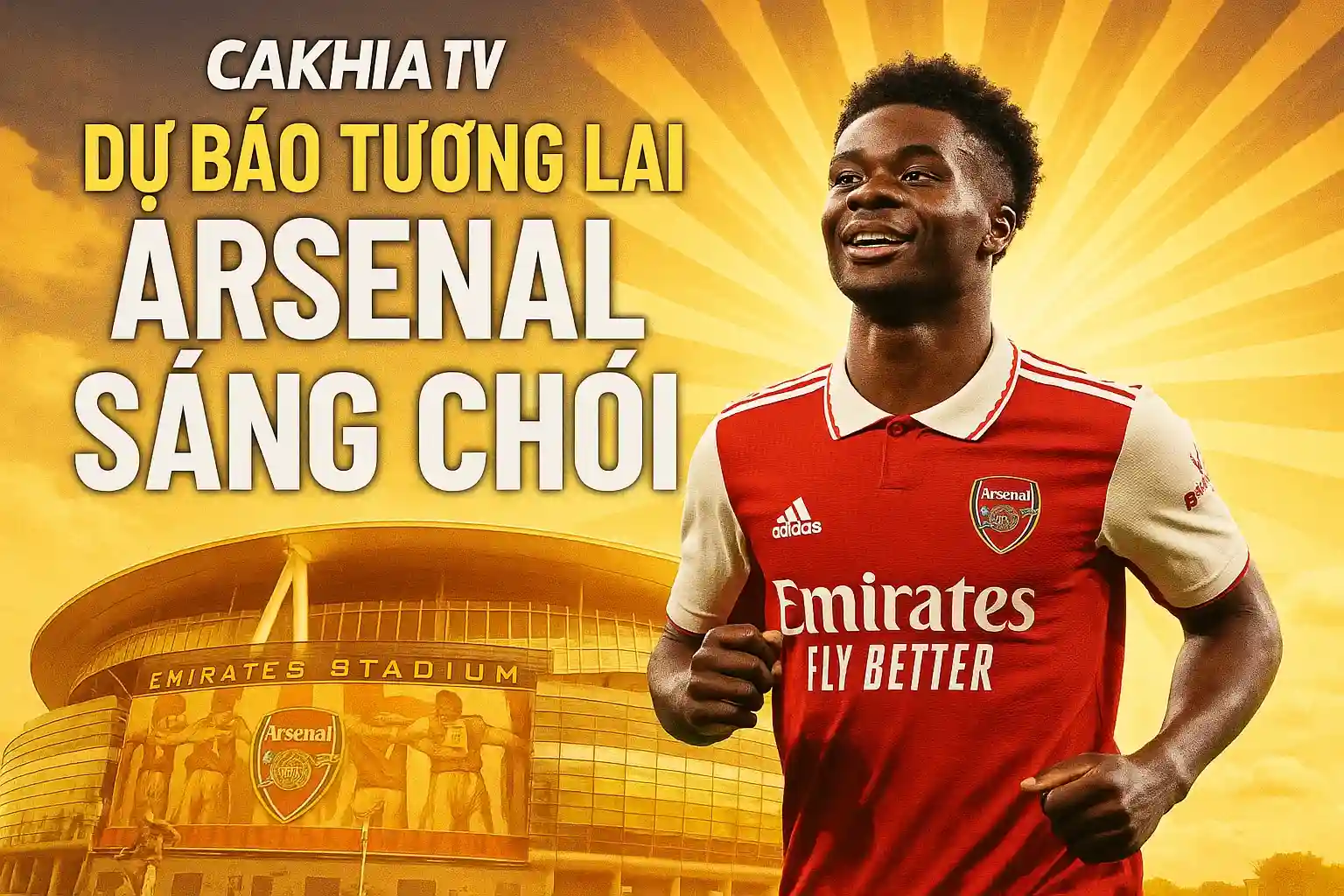 CakhiaTV dự báo tương lai Arsenal sáng chói