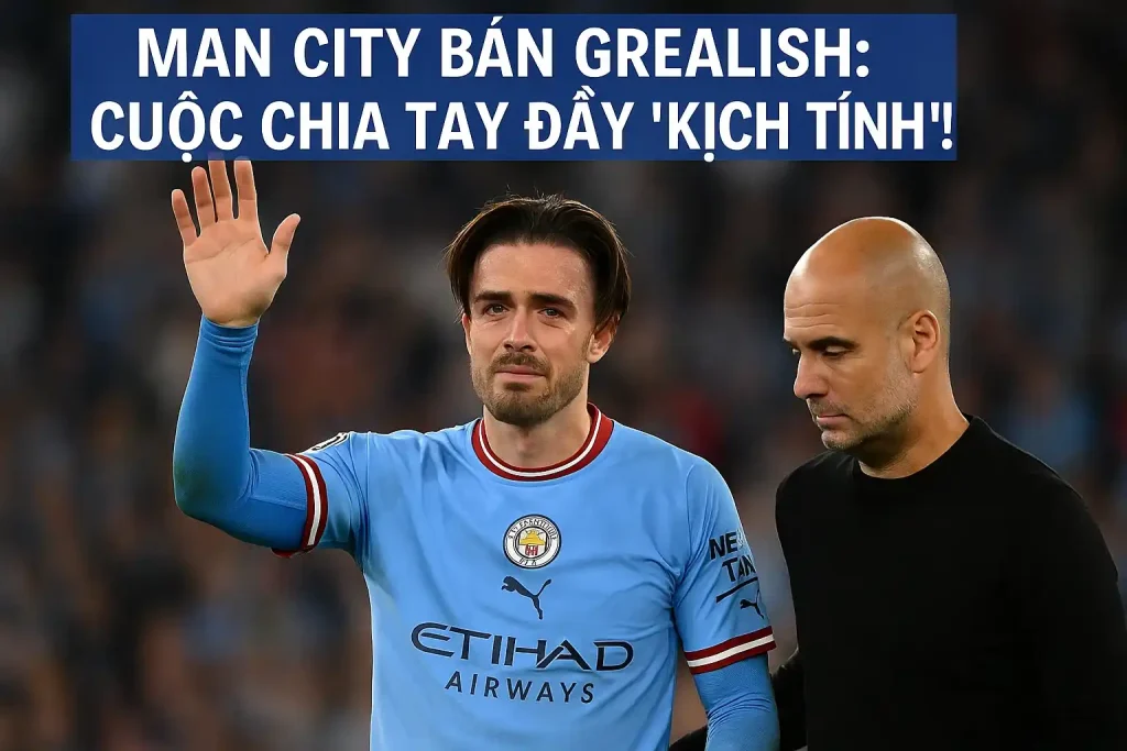 Man City bán Grealish: Cuộc chia tay đầy "kịch tính"!